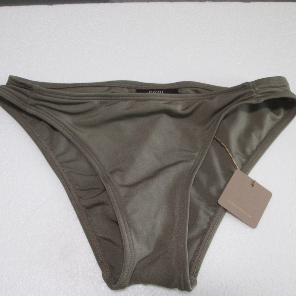 new POOL OLIVE bathing suit bottom Sz XS